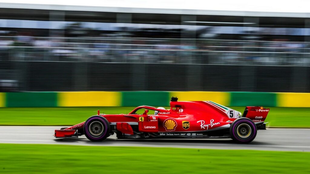 Circuito Albert Park Sebastian Vettel vincitore nel 2018