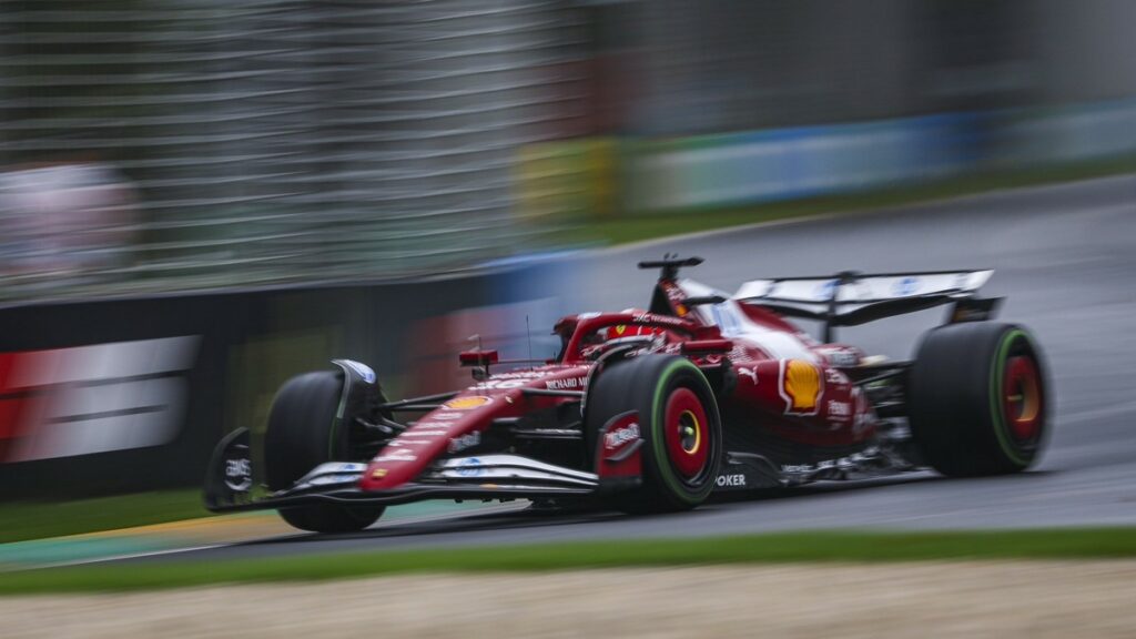 Charles Leclerc gara Australia