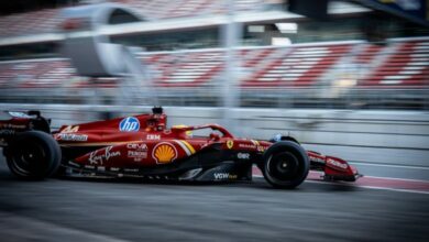 Nuova sospensione anteriore Ferrari SF-25