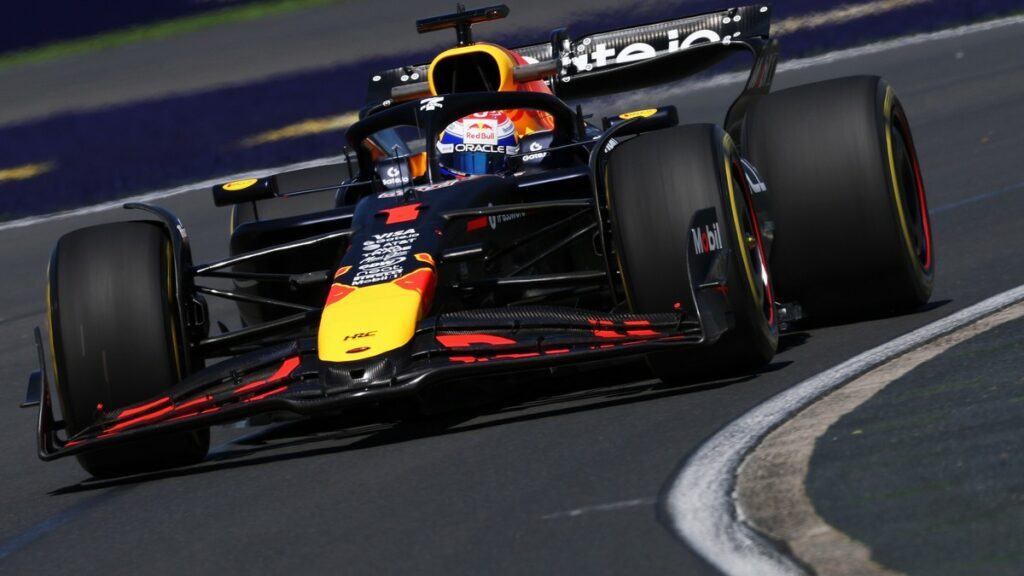 Max Verstappen durante le Prove Libere 2 del GP di Australia