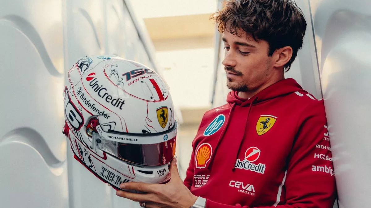 Charles Leclerc record F1 150 GP Casco