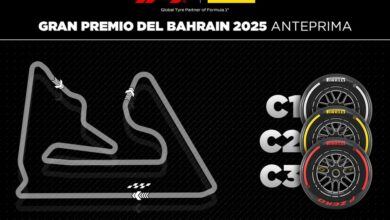 Gomme Pirelli F1 GP Bahrain