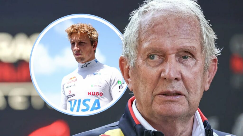 Helmut Marko Liam Lawson