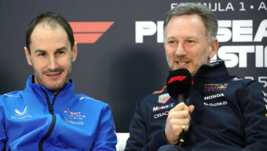 Christian Horner Oliver Oakes team principal Red Bull