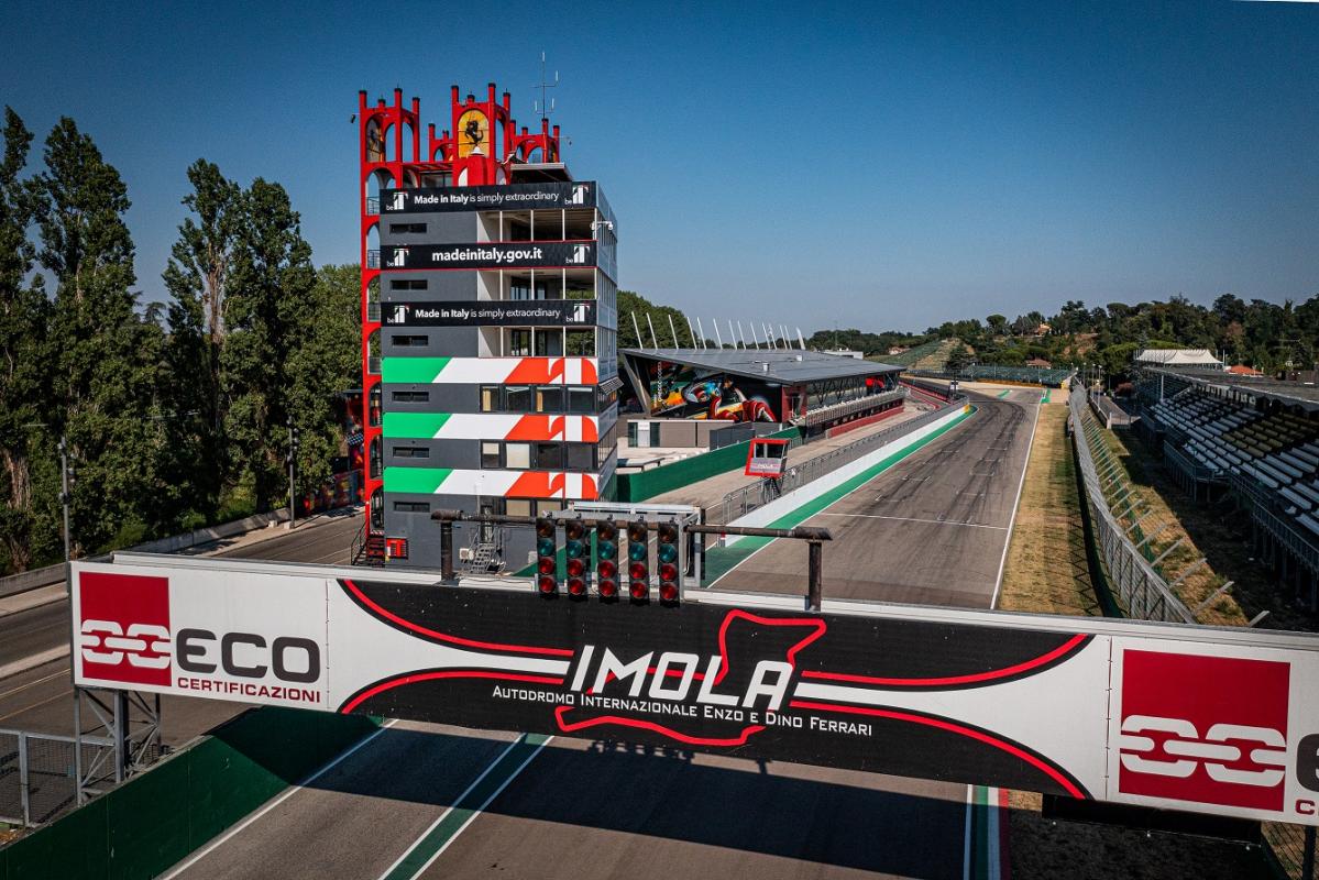 Circuito Imola sede GP Emilia Romagna