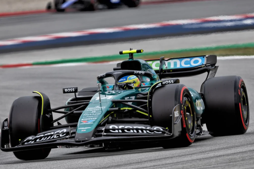 Fernando Alonso Circuito Barcellona