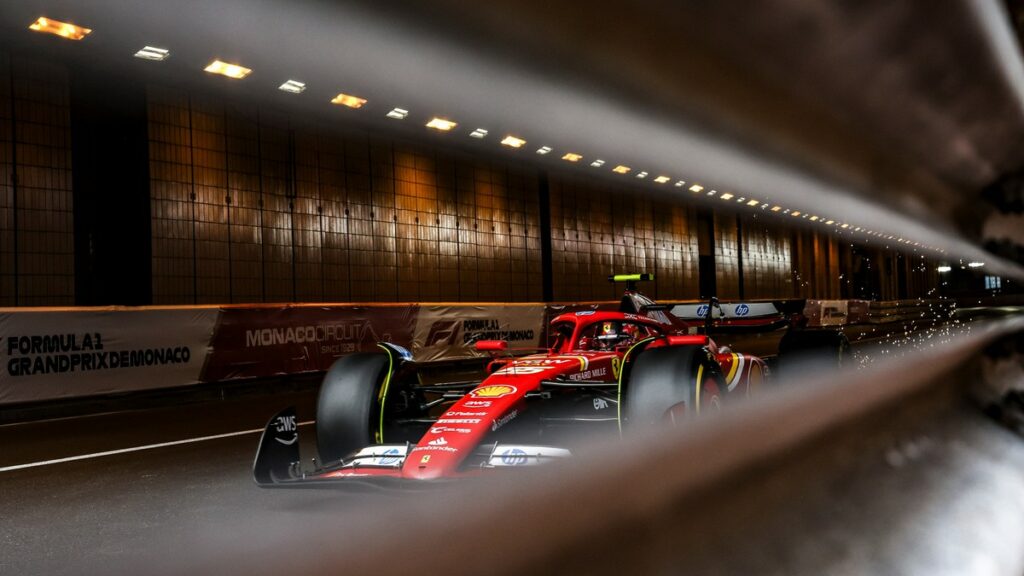 GP Monaco Ferrari Ferrari SF-24 durante il GP di Monaco a Monte-Carlo