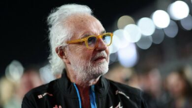 Flavio Briatore team principal alpine