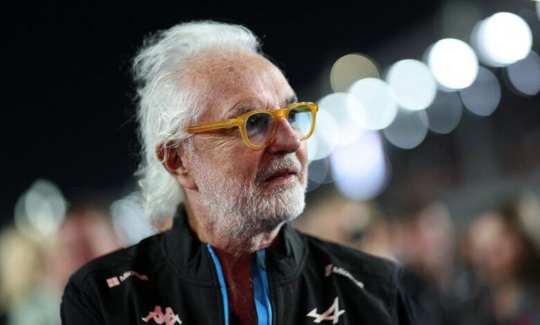 Flavio Briatore team principal alpine