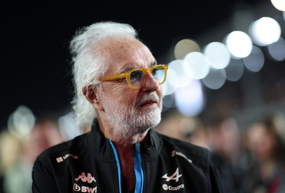 Flavio Briatore team principal alpine