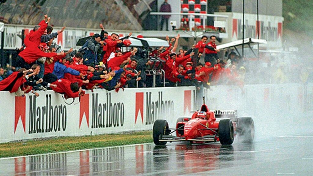 Circuito di Spagna, La prima in Rosso per Michael Schumacher