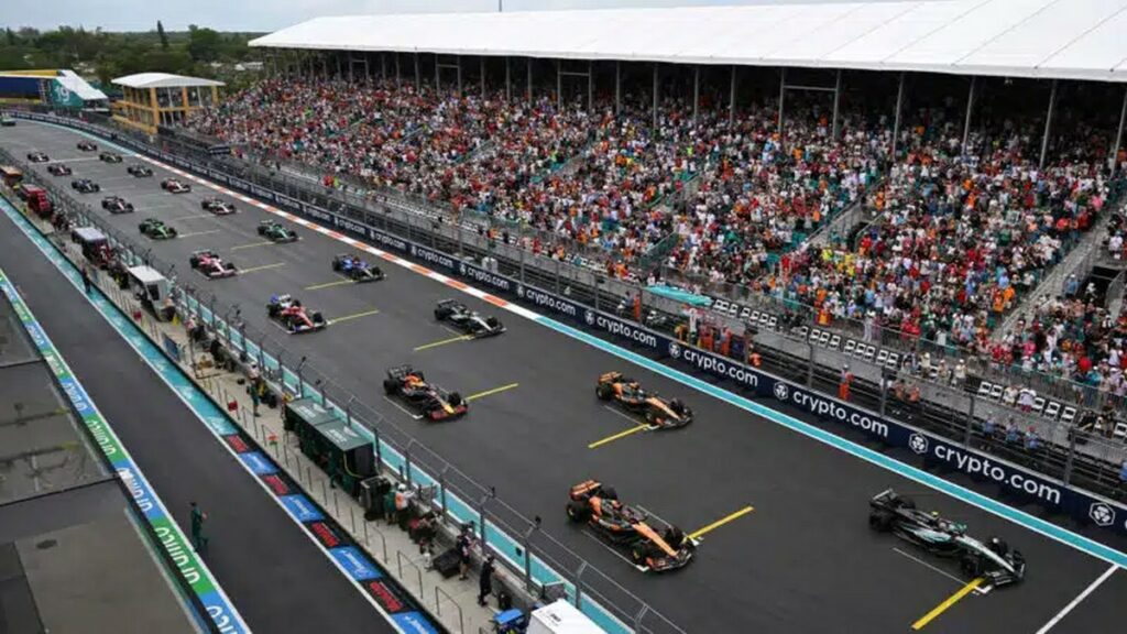 La griglia di partenza della Gara Sprint del GP di MIami