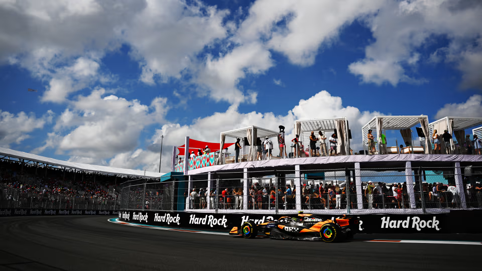 Oscar Piastri McLaren nelle Prove Libere 1 GP Miami