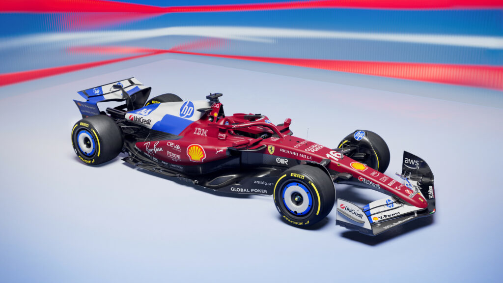 Nuova livrea della monoposto Ferrari SF-25 per il GP di Miami