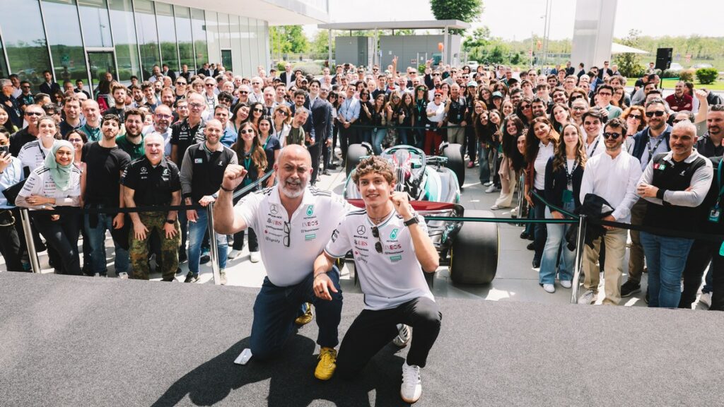 Mercedes Petronas F1 Antonelli