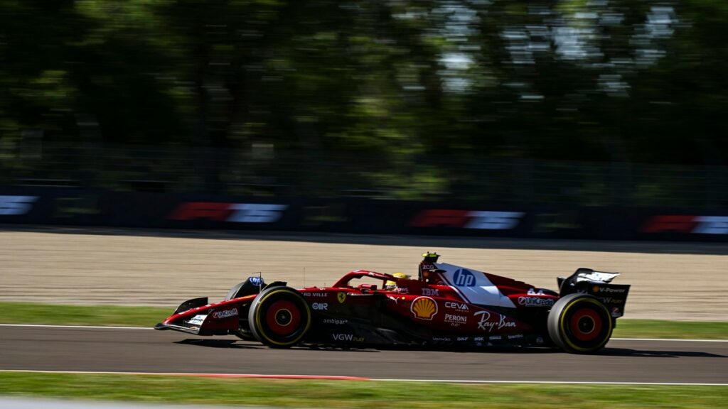 Lewis Hamilton Prove Libere 3 GP Imola