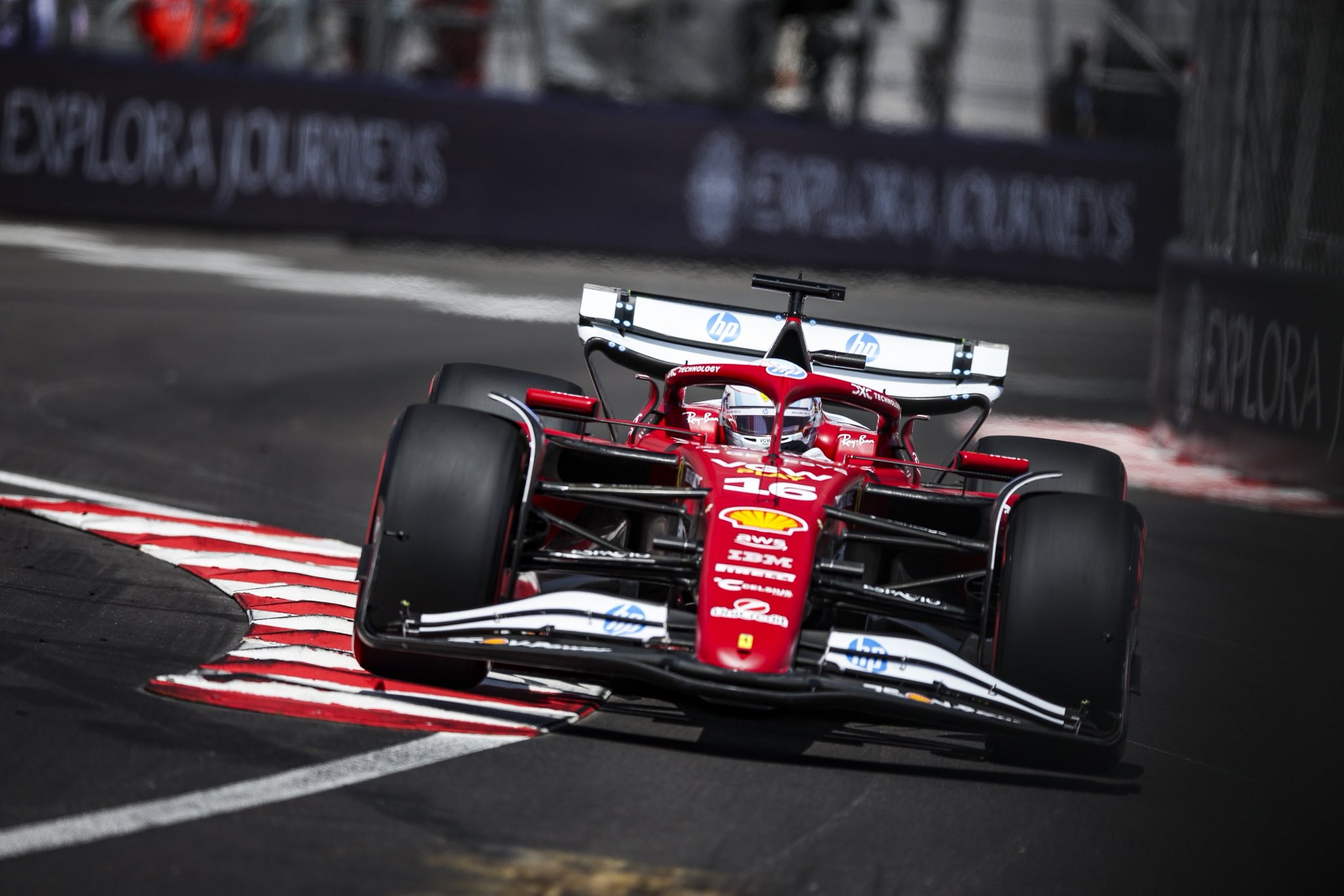 Prove Libere 3 GP Monaco risultati Charles Leclerc