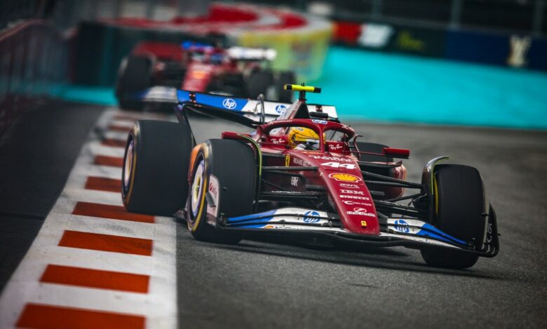 GP Miami Ferrari