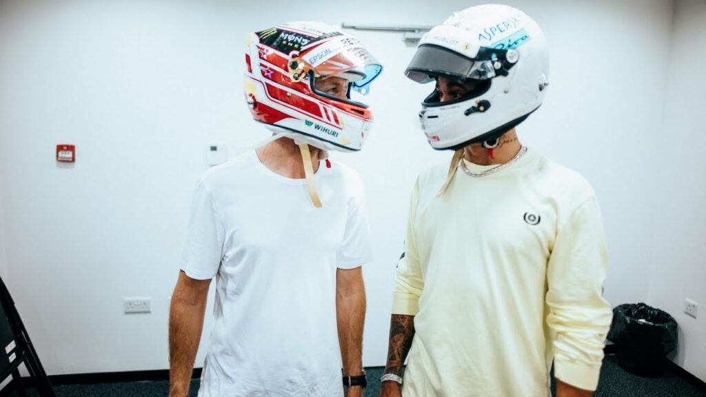 Sebastian Vettel Lewis Hamilton Ferrari