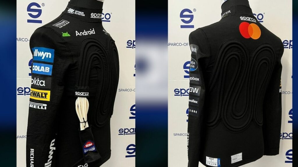 Cooling Top R586 una maglia tecnica con sistema refrigerante integrato