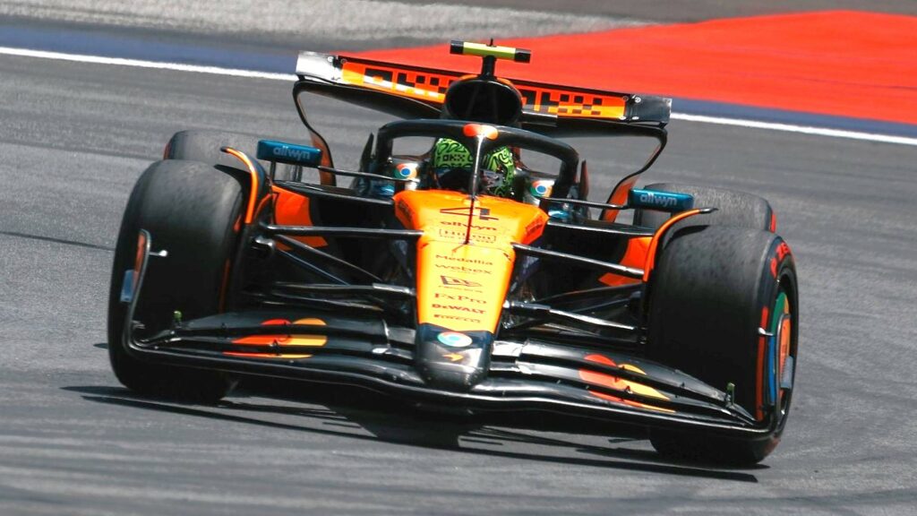 Gara F1 GP Austria Lando Norris McLaren