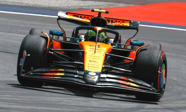 Gara F1 GP Austria Lando Norris McLaren