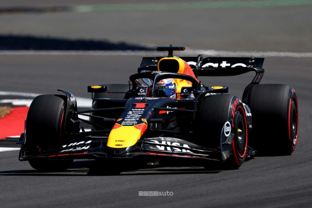 F1 GP Gran Bretagna 2025, la griglia di partenza con Verstappen in pole