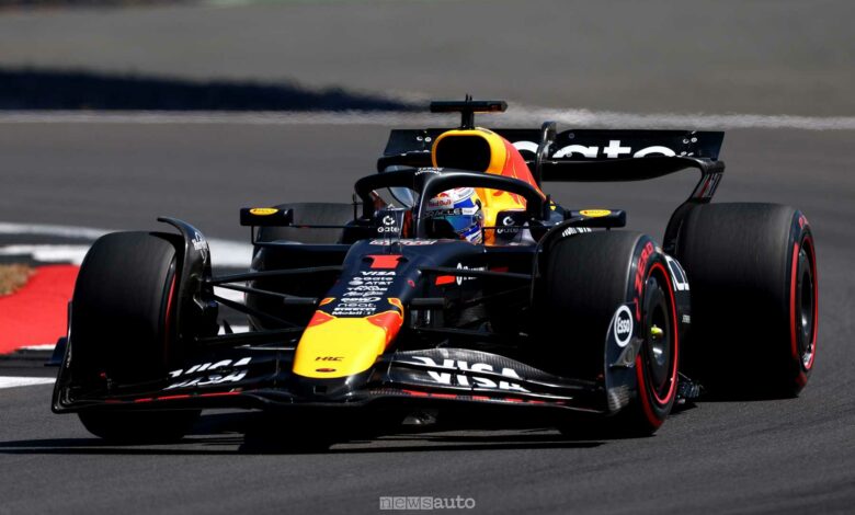 F1 GP Gran Bretagna 2025, la griglia di partenza con Verstappen in pole