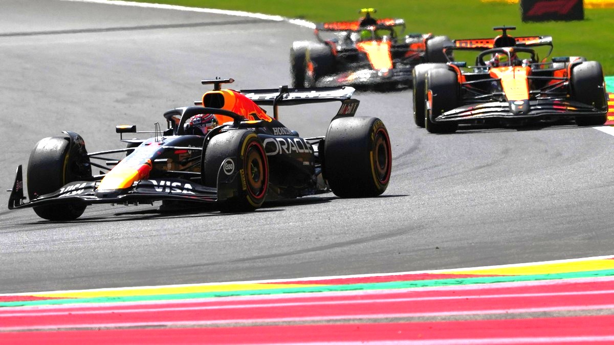 Gara Sprint F1 GP Belgio Max Verstappen Red Bull