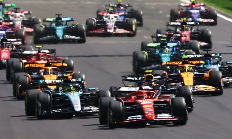 Griglia di partenza F1 gara GP Belgio