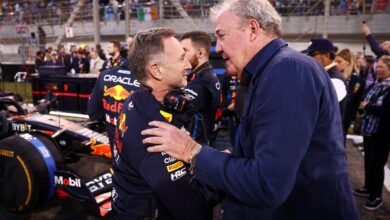 Jeremy Clarkson Christian Horner Red Bull F1