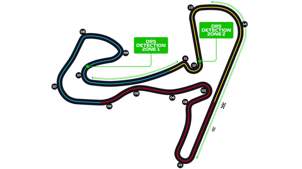 Layout F1 GP Olanda Circuito Zandvoort