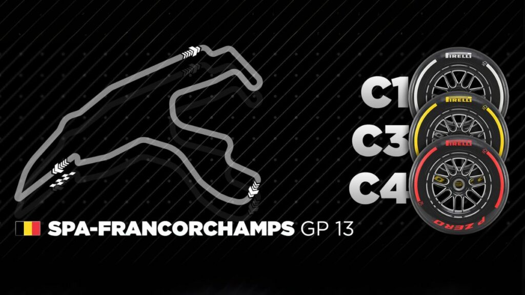 GP Belgio Pneumatici Pirelli mescola