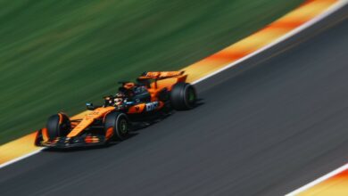 Prove Libere 1 GP Belgio Oscar Piastri McLaren