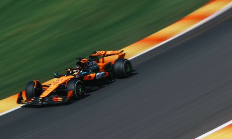 Prove Libere 1 GP Belgio Oscar Piastri McLaren