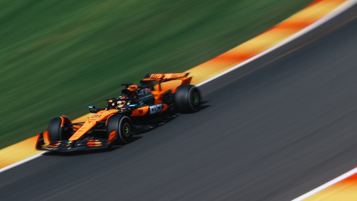 Prove Libere 1 GP Belgio Oscar Piastri McLaren