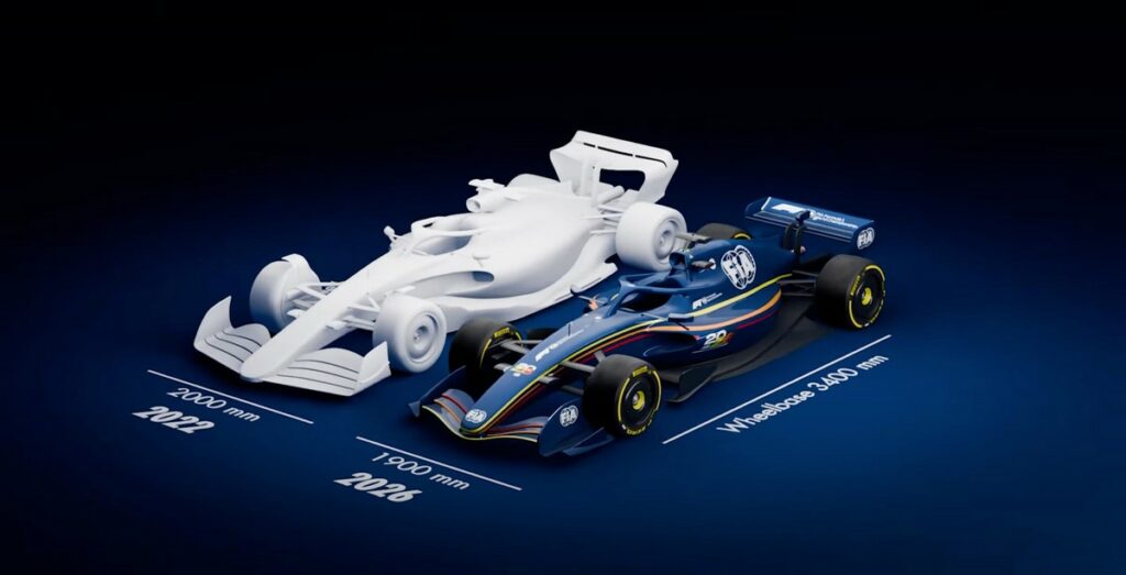 Auto F1 2026 lente