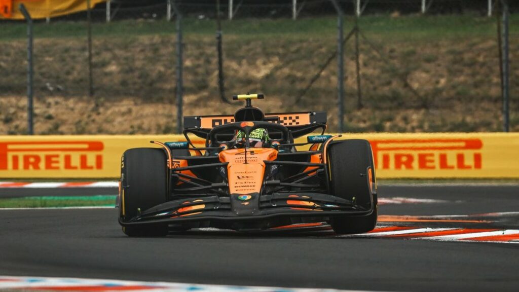 Gara GP Ungheria F1 2025 Lando Norris McLaren