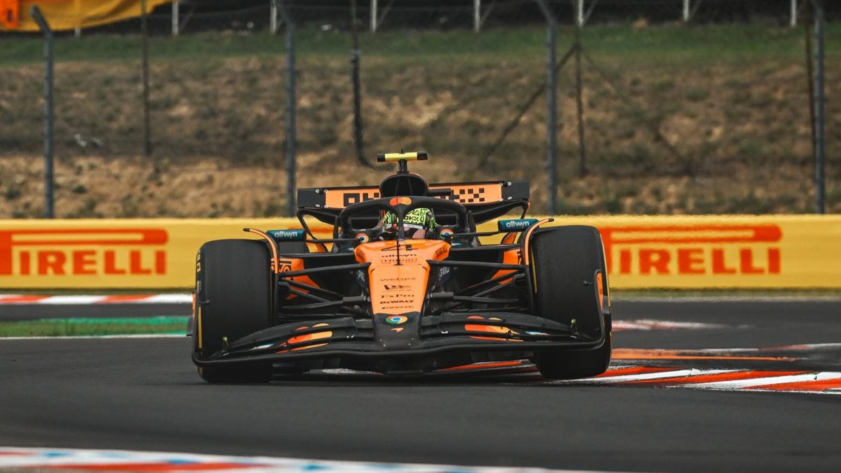 Gara GP Ungheria F1 2025 Lando Norris McLaren