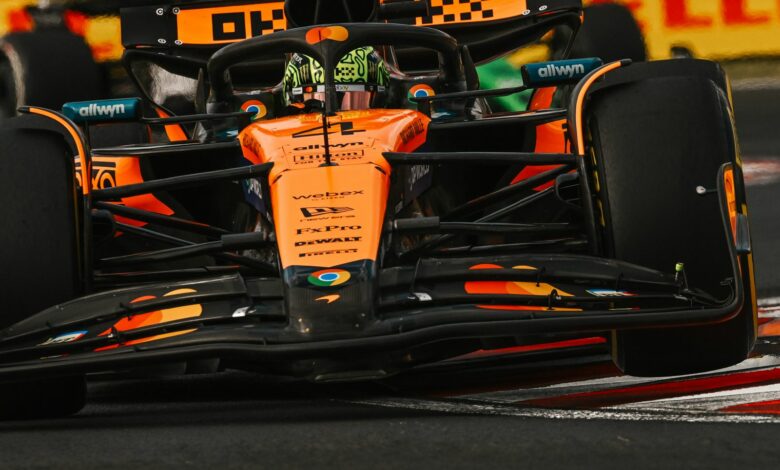 Prove Libere 2 GP Ungheria Lando Norris McLaren
