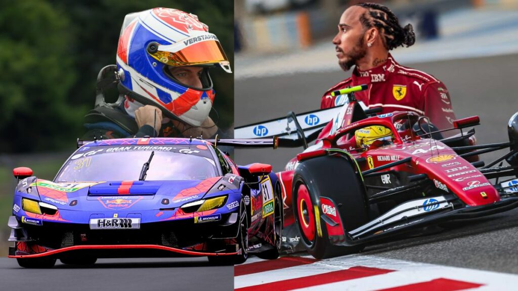 Hamilton Verstappen Ferrari
