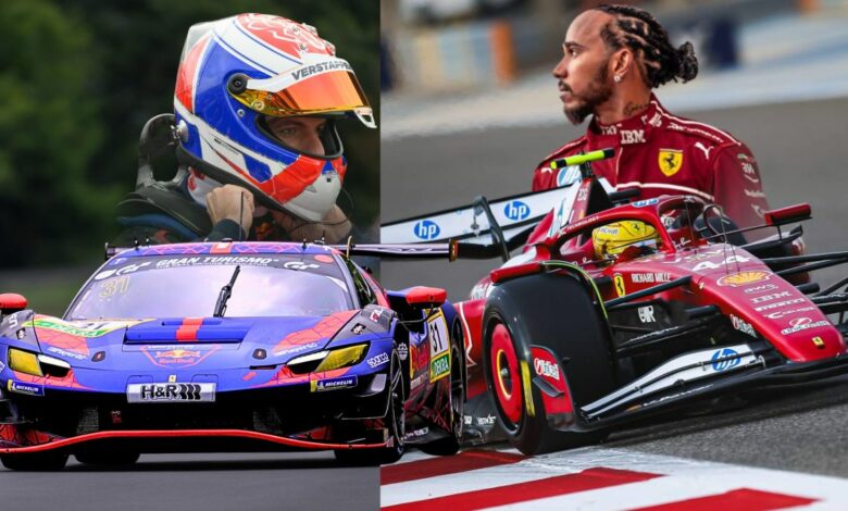 Hamilton Verstappen Ferrari