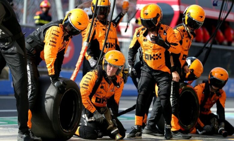 Pit-stop McLaren GP Italia a Monza 2025