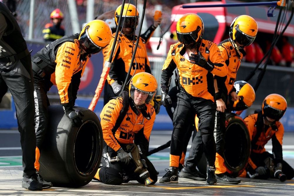 Pit-stop McLaren GP Italia a Monza 2025
