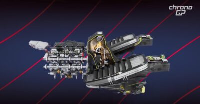 Vista laterale completa Power Unit Ferrari 2026