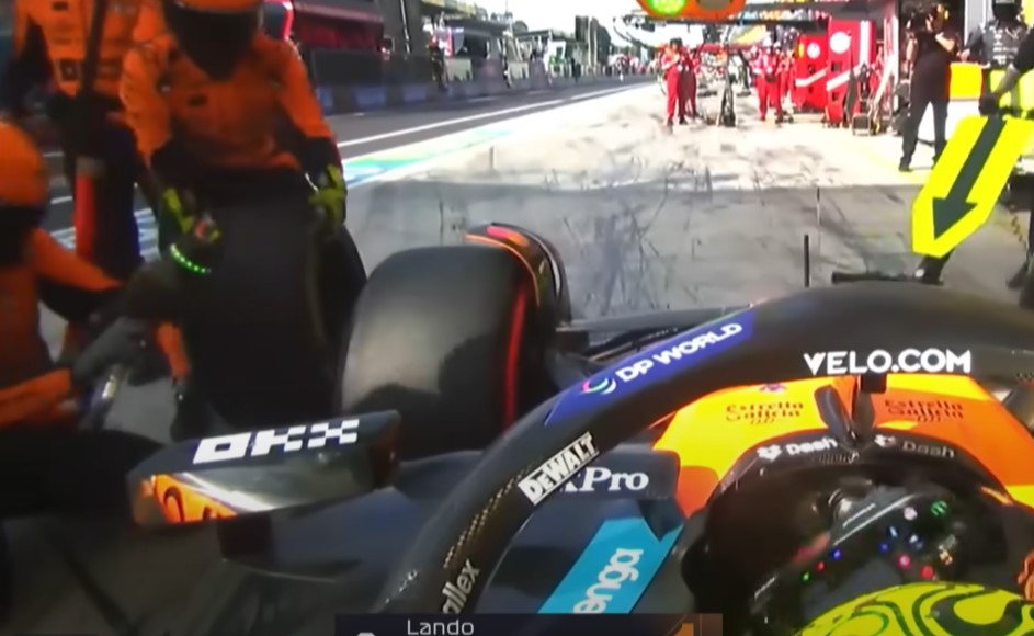 Pit-stop McLaren GP Italia Pistola pit-stop f1 luce led verde