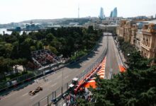 Prove Libere 1 GP Azerbaijan a Baku Lando Norris McLaren