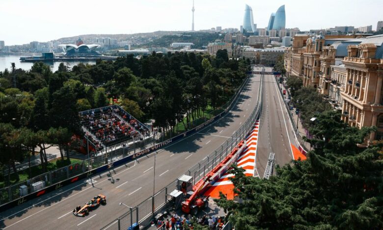 Prove Libere 1 GP Azerbaijan a Baku Lando Norris McLaren