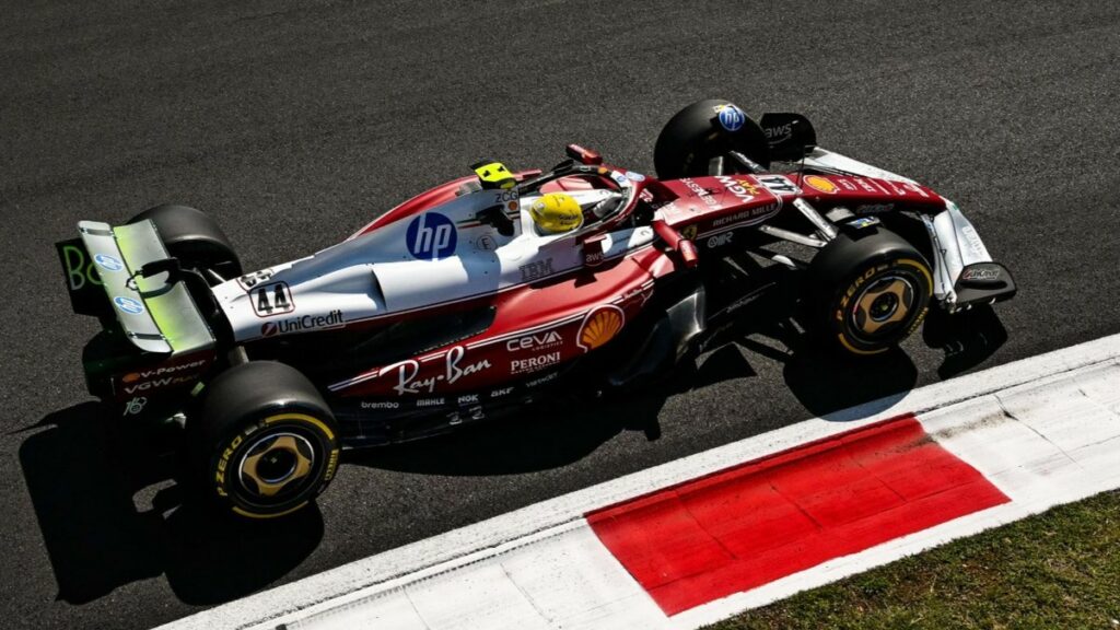 prove libere 1 gp italia a monza lewis hamilton ferrari