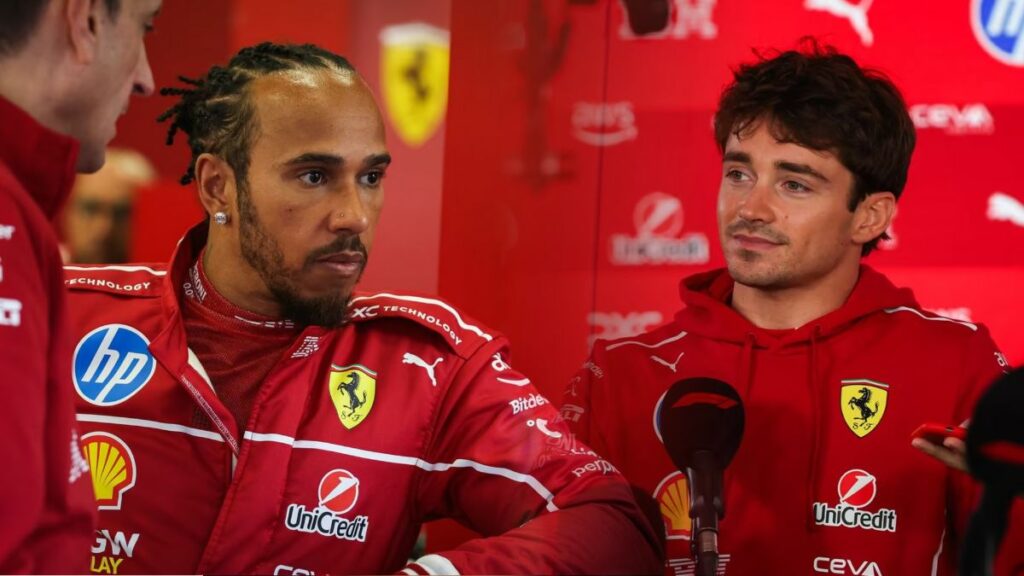 Prove Libere 2 GP Azerbaijan Baku Lewis Hamilton Scuderia Ferrari